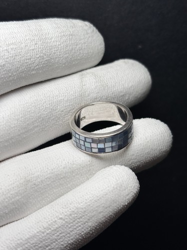 Bague argent massif et - en,