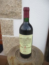 chateau  saint bernard 1988 grand vin de bordeaux