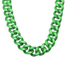 Collier chaîne en plastique