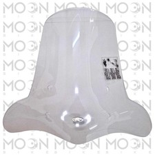 Pare-brise moto transparente