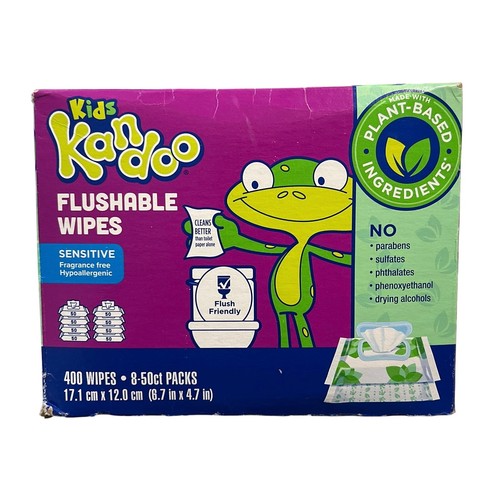 Kids kandoo flushable wipes - kids,