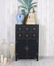Armoire De Mariage Chinoise Noire Armoire Feng Shui Commode Asie Buffet