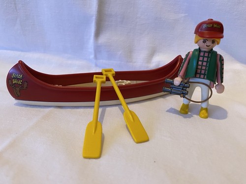 Playmobil femme canoë - femme,