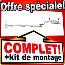 Ligne pot d'échappement pour