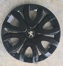 Enjoliveur Peugeot Noir 15