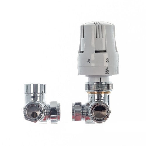 Vanne thermostatique angulaire - vanne,