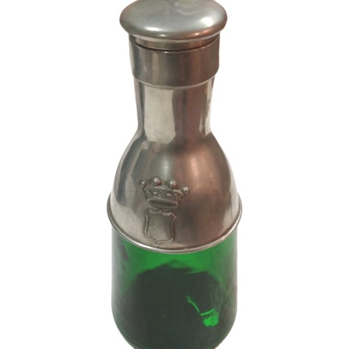 Carafe ancienne verre vert