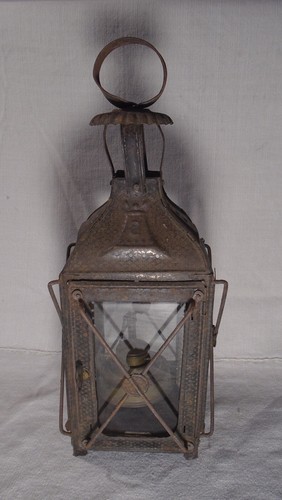 Ancienne lanterne mixte bougie - ancienne,