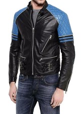 Blouson moto motard homme en