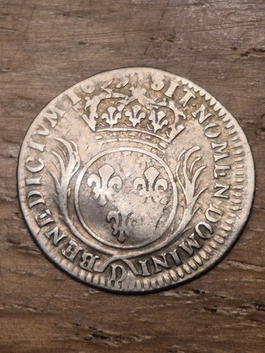 Louis xiv 12 - -, écu