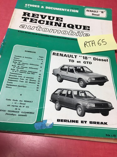 Renault gtd r18 diesel - td,