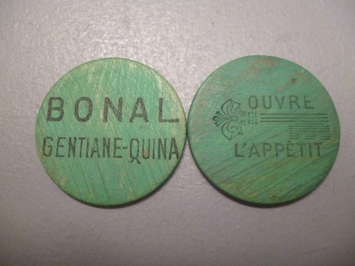 Jeton jeu ancien bonal - de, ancien"bonal