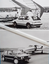 Photo presse Volkswagen GOLF RABBIT GTI / GTI Plus millésime 84  .a41