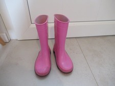 Bottes de pluie roses Taille
