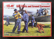 RAF PILOTS AND GROUND PERSONNEL 1939-1945 1/48 ICM Ref 48081