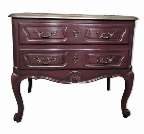 Commode patinée style - commode,