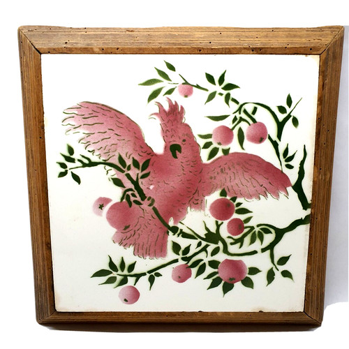 Ancien dessous plat - dessous,