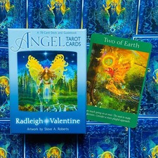 Deck De Cartes De Tarot Angel Et Guidebook Hay House Par Radleigh Valentine Neuf