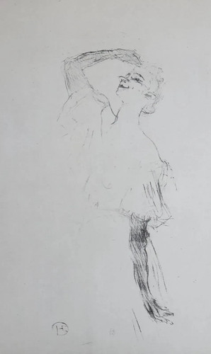 Toulouse lautrec yvette - toulouse,