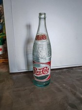 BOUTEILLE ANCIENNE PEPSI-COLA 75  CL EN VERRE VINTAGE ANNÉE 70 80'S A SAISIR 