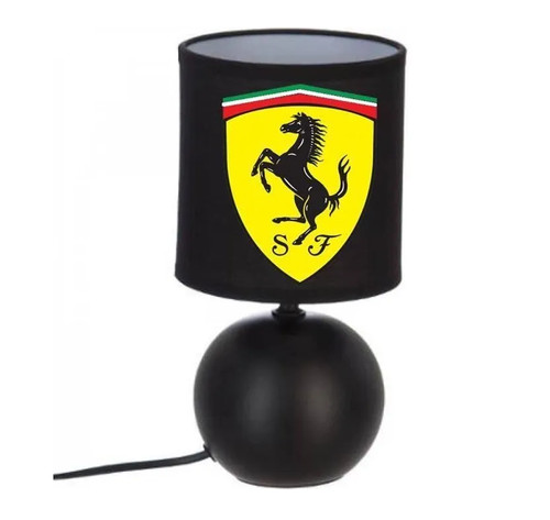 Lampe chevet noir - lampe, ferrari