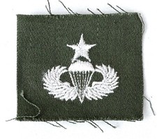 Insigne tissu parachutiste  US