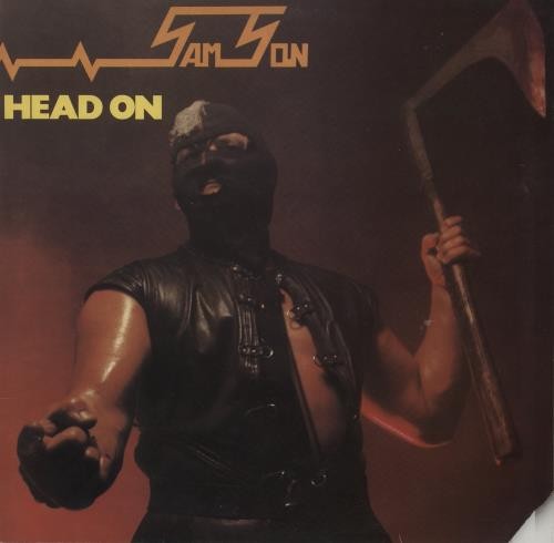 Head patch samson - on, vinyl