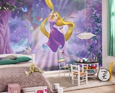 Murale De Papier Peint Princesse Raiponce Violet Disney Photo Décor De Mur