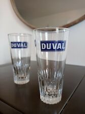 2 VERRES PUBLICITAIRES DUVAL