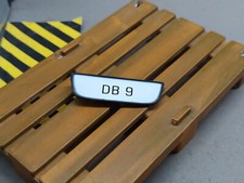 1/18  Plaque d'immatriculation