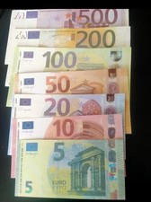 Set De 7x Billet Factice De