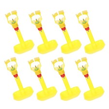  Distributeurs d'eau de poulet domestique, 8 pièces, mangeoires d'eau pour