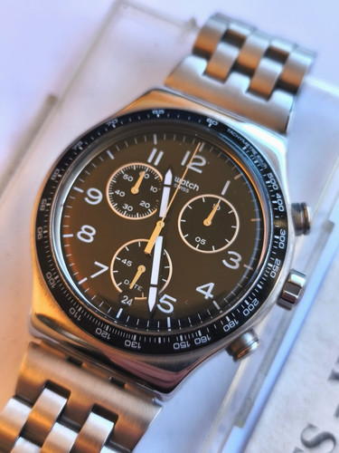 Swatch irony new chronographe - new,