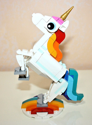 Lego creator 31140 licorne - lego,