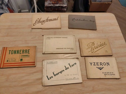 Lot carnets cartes - lot, 7
