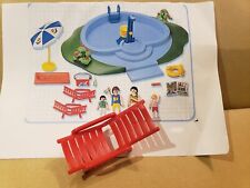 transat pour piscine / maison moderne playmobil 3205