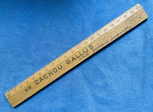 Ancienne règle bois - règle,