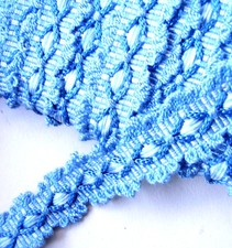 GALON TAPISSIER BLEU-GRIS / LARGEUR 1,8 CM / 17 M