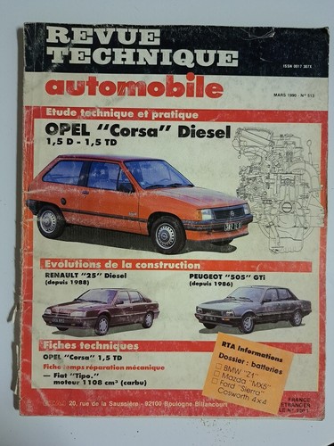 Rta opel corsa diesel - opel,