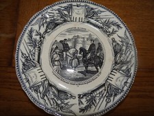 Très rare Assiette en