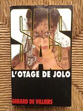 Livre roman policier SAS, tome 141 : L'otage de Jolo de Gérard de Villiers
