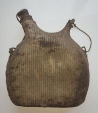 bidon mod 1877 avec housse ersatz , francais ww1, 1915, 14-18