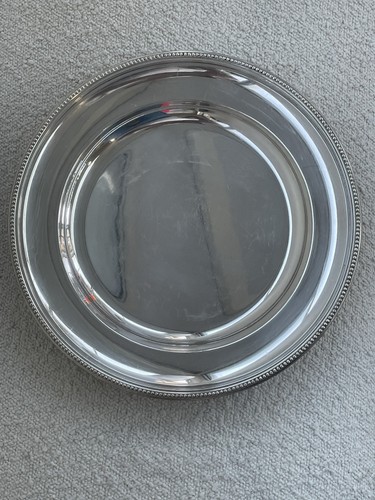 Plat rond christofle en - rond,