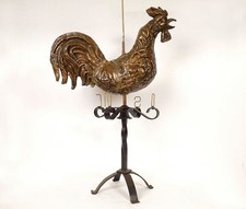 Girouette ancienne grand coq