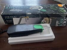 LE COUTEAU À  HUÎTRES ELECTRIQUE ouvre huîtres NORLAC fonctionnel + boite