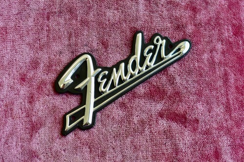 Vintage 1960 fender amp logo - vintage,