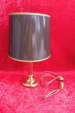 Belle Vieux Lampe De Table, Laiton