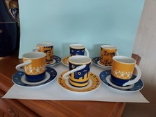 6 Tasses Expresso Rosenthal Studio-line Édition Limitée LSG/Sky