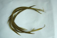 4 x Biot quills d'oie OLIVE montage fliegen gouse feather fly tying trout