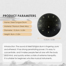 Inch steel tongue drum 11 - drum,